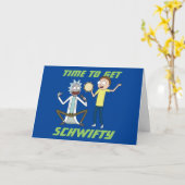 RICK UND MORTY™ | Zeit, Schwifty zu bekommen Karte (Gelbe Blume)