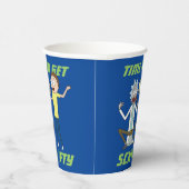 RICK UND MORTY™ | Zeit, Schwifty zu bekommen Pappbecher (Rechts)