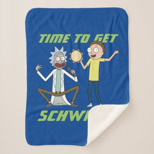 RICK UND MORTY™ | Zeit, Schwifty zu bekommen Sherpadecke (Vorderseite)