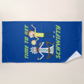 RICK UND MORTY™ | Zeit, Schwifty zu bekommen Strandtuch (Vorderseite)