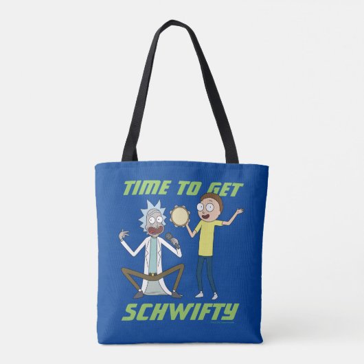RICK UND MORTY™ | Zeit, Schwifty zu bekommen Tasche (Rückseite)