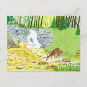 Rick und Reh Postkarte (Vorderseite)