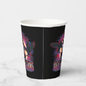 Rick und zwei Krähen Pappbecher (Rechts)