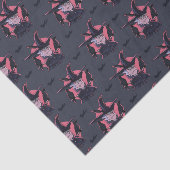 Rick und zwei Krähen Seidenpapier (Ausschnitt)