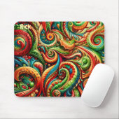 RICK ~ Wild Geburtstagsmuster ~ Mousepad (Mit Mouse)