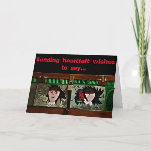 "Ricketts and Terra" Get Well Card Karte