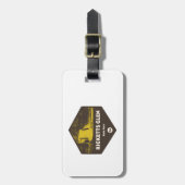 Ricketts Glen Staat Park Pennsylvania Gepäckanhänger (Vorderseite vertikal)