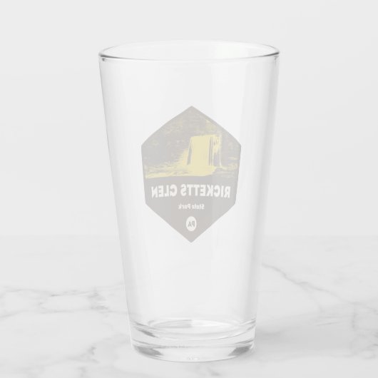 Ricketts Glen Staat Park Pennsylvania Glas (Rückseite)