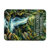 Ricketts Glen State Park Pennsylvania Magnet (Horizontal)