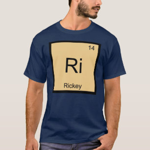 Rickey Name Chemie Element Periodensystem T-Shirt