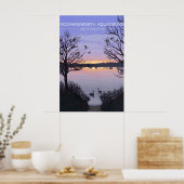 Rickmansworth Aquadrome Reiseplakat Poster (Küche)