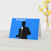 RickRoll Karte (Gelbe Blume)