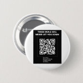 Rickroll QR Code Button (Vorne & Hinten)