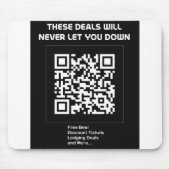 Rickroll QR Code Mousepad (Vorne)