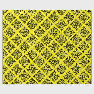 Rickroll Wrapping Paper in black Geschenkpapier