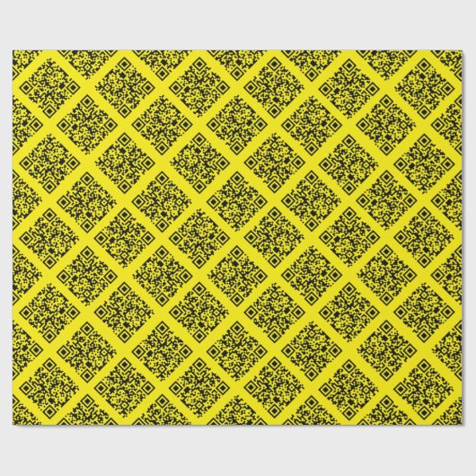 Rickroll Wrapping Paper in black Geschenkpapier (Flach)