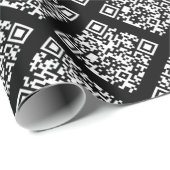 Rickroll Wrapping Paper in white Geschenkpapier (Rolleneckpunkt)