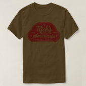 Ricks Cafe Americain T-Shirt (Design vorne)