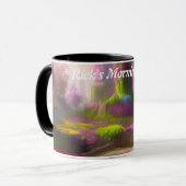 Rick's Morning Tee Personalisiert anpassbar Tasse (Vorderseite Links)