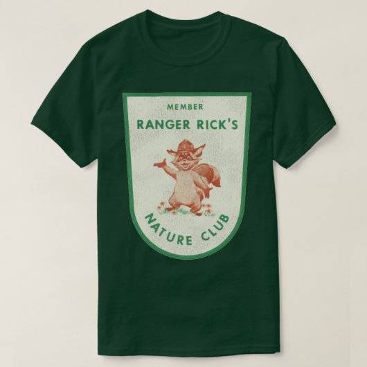 Ricks Nature Club Mitglied T-Shirt (Design vorne)