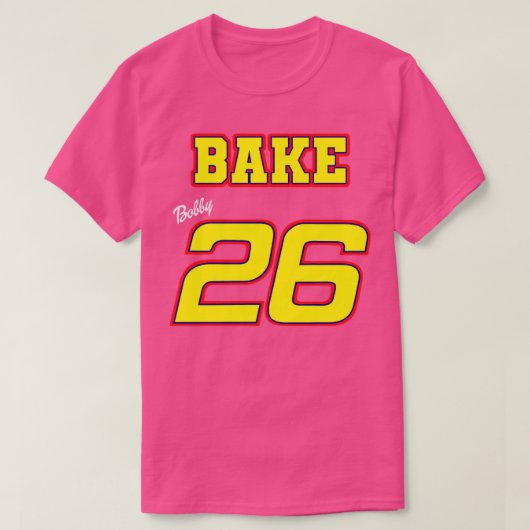 Ricky Bobby Cal Naughton Jr SHAKE AND BAKE T-Shirt (Design vorne)