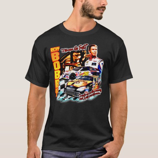 Ricky Bobby Racing Shirt Classic T - Shirt (Vorderseite)