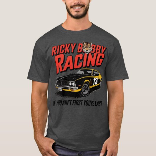 Ricky Bobby Racing T-Shirt (Vorderseite)