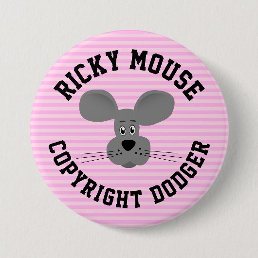 Ricky Mouse Button (Vorderseite)