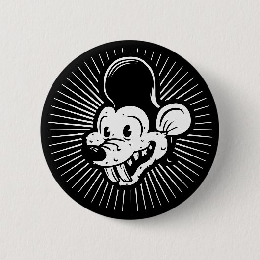 Ricky Nagetier Button (Vorderseite)