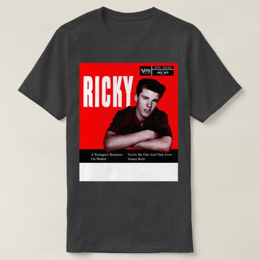 Ricky Nelson T-Shirt (Design vorne)