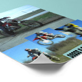 Ricky T Motocross Poster (Ecke)