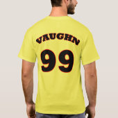 Ricky Vaughn wilde Sache T-Shirt (Rückseite)