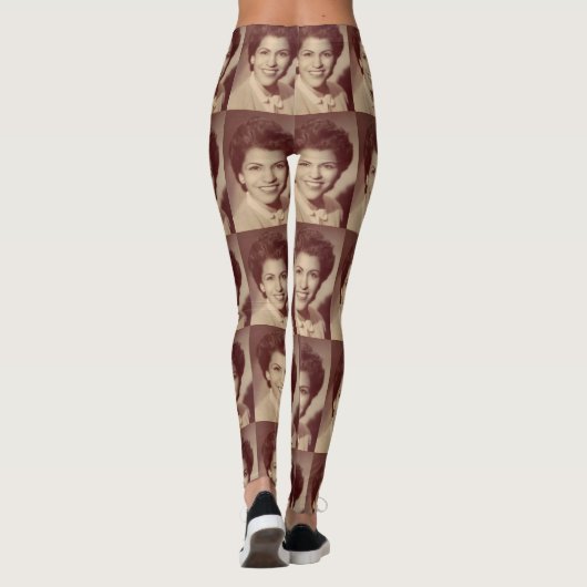 Rickys verblendetes Foto Leggings (Rückseite)