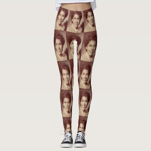 Rickys verblendetes Foto Leggings (Vorderseite)