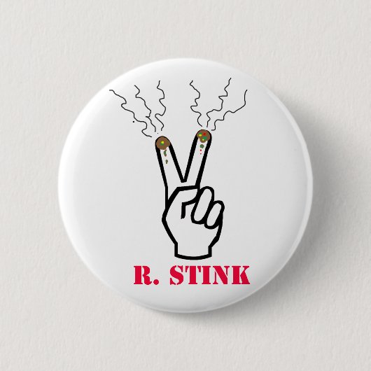 RickyStinkfingers Button (Vorderseite)