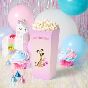 Rico der Hund Baby Mädchen Dusche Gasthandtücher Geschenkschachtel
