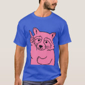 Rico Waschbär T-Shirt (Vorderseite)