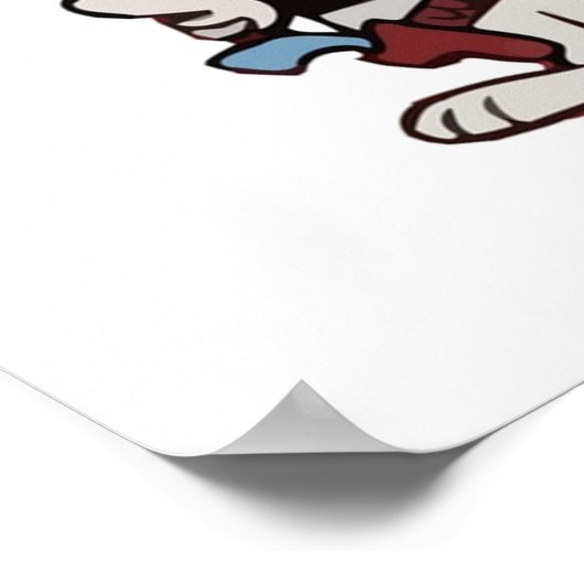 Ricochet Rabbit DroopaLong Poster (Ecke)