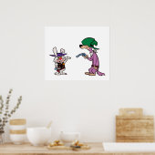 Ricochet Rabbit DroopaLong Poster (Küche)