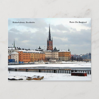 Riddarholmen, Stockholm, Foto O... Postkarte