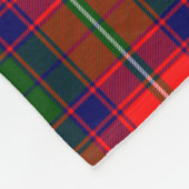 Riddell Clan Abzeichen Tartan Kariert Fleecedecke (Ecke)