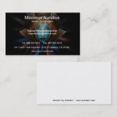 Riddian Queen Fraktal Art Business Card Visitenkarte (Vorne/Hinten)