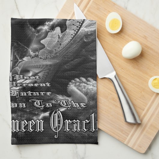 Riddian Queen Oracle GS Geschirrtuch (Viertel Falte)