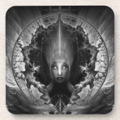 Riddian Queen Oracle GS Getränkeuntersetzer (Vorderseite)