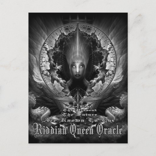 Riddian Queen Oracle GS Postkarte (Vorderseite)