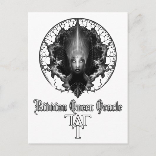 Riddian Queen Oracle GS Postkarte (Vorderseite)