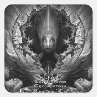 Riddian Queen Oracle GS Quadratischer Aufkleber