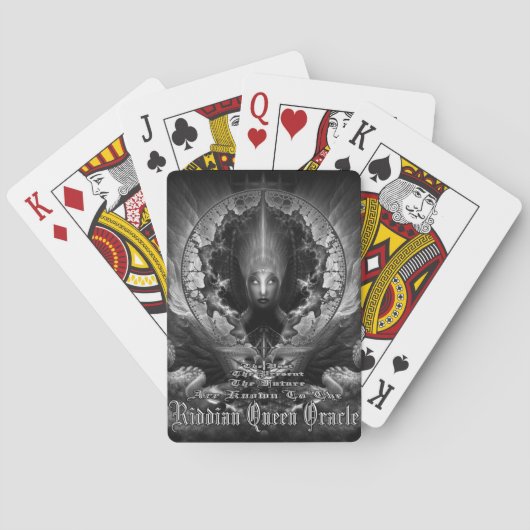 Riddian Queen Oracle GS Spielkarten (Rückseite)