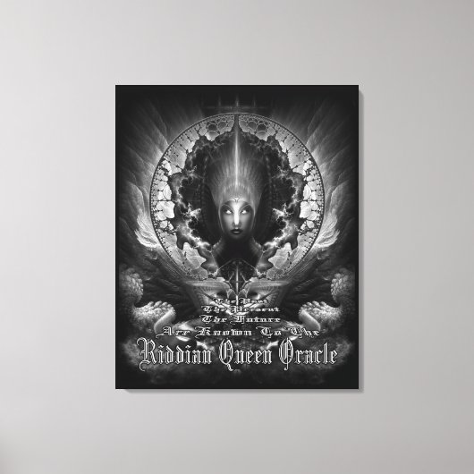 Riddian Queen Oracle GS Wrapped Canvas Leinwanddruck (Vorderseite)