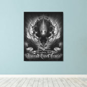 Riddian Queen Oracle GS Wrapped Canvas Leinwanddruck (Insitu (Holzboden))
